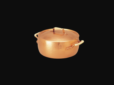 銅 両手シチュー鍋