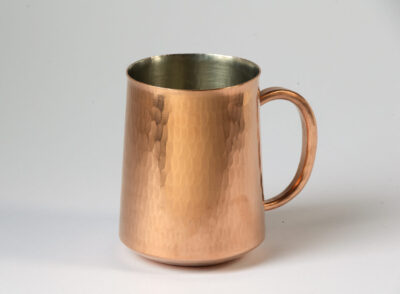 銅 角型ビアジョッキ