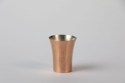 銅 朝顔型ぐい吞み